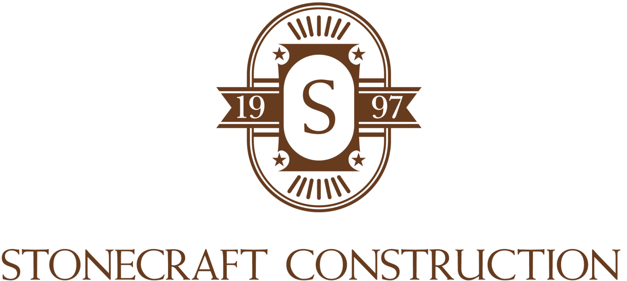 Stonecraft Construction Dark Brown Logo
